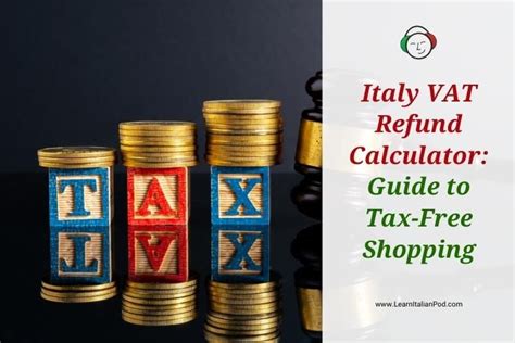 vat tax refund italy louis vuitton|vat refund from italy reddit.